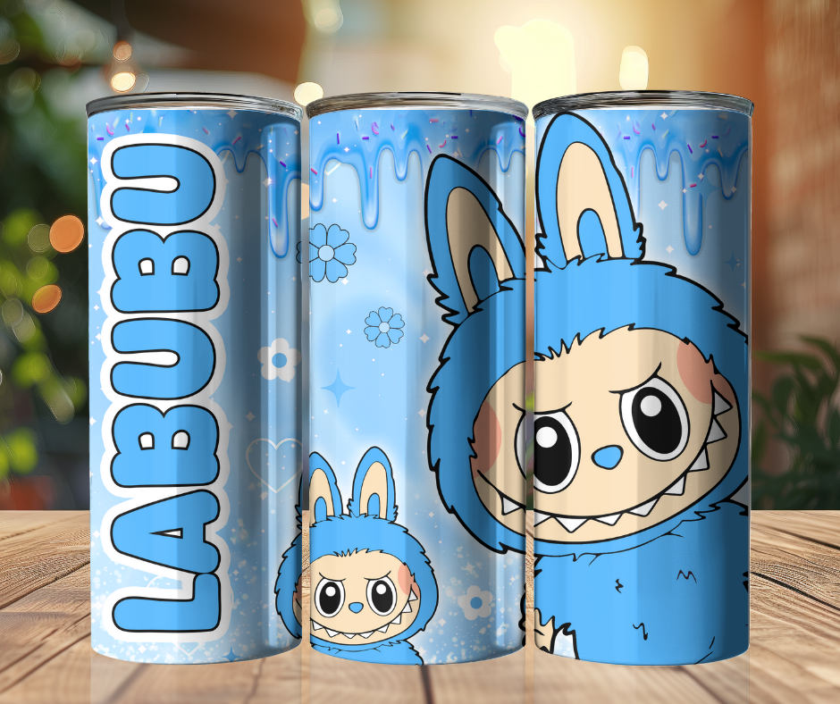 20 oz Tumbler - Labubu - Light Blue