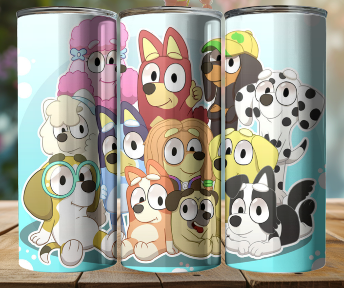 20oz Tumbler - Bluey