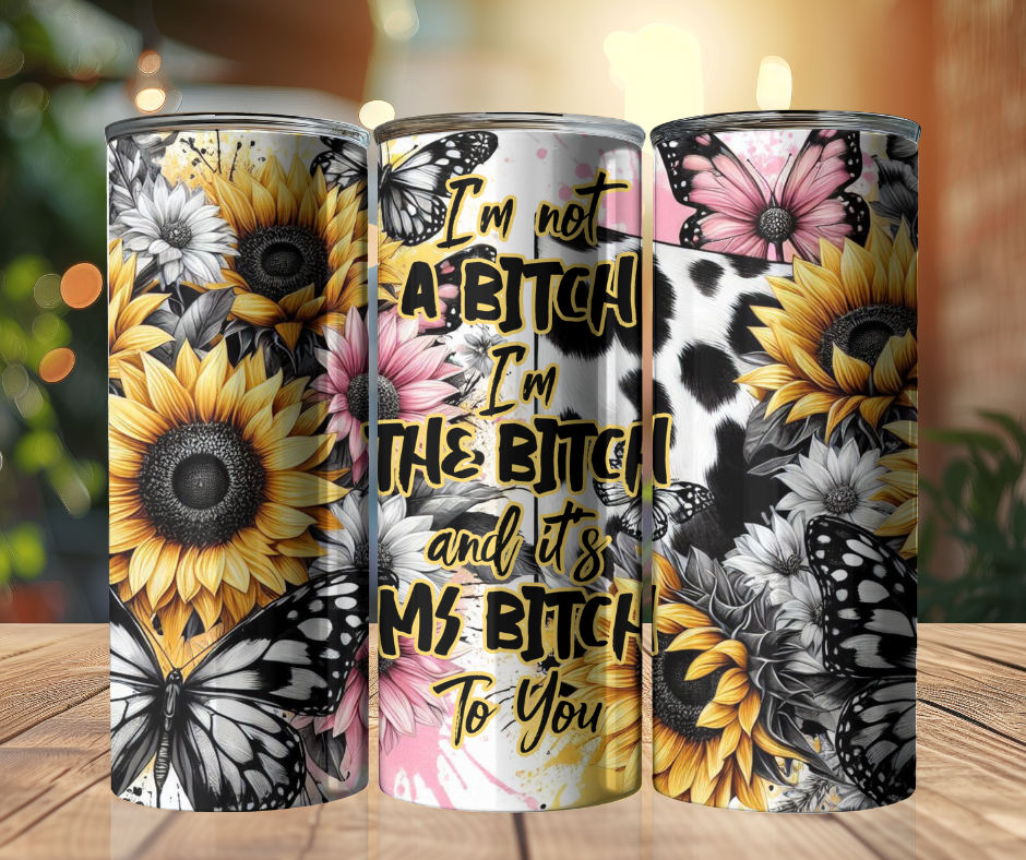 20 oz Tumbler - I'm Mrs Bitch