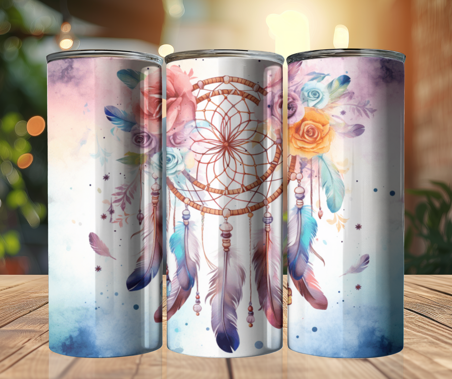 20oz Tumbler - Boho Dream Catcher