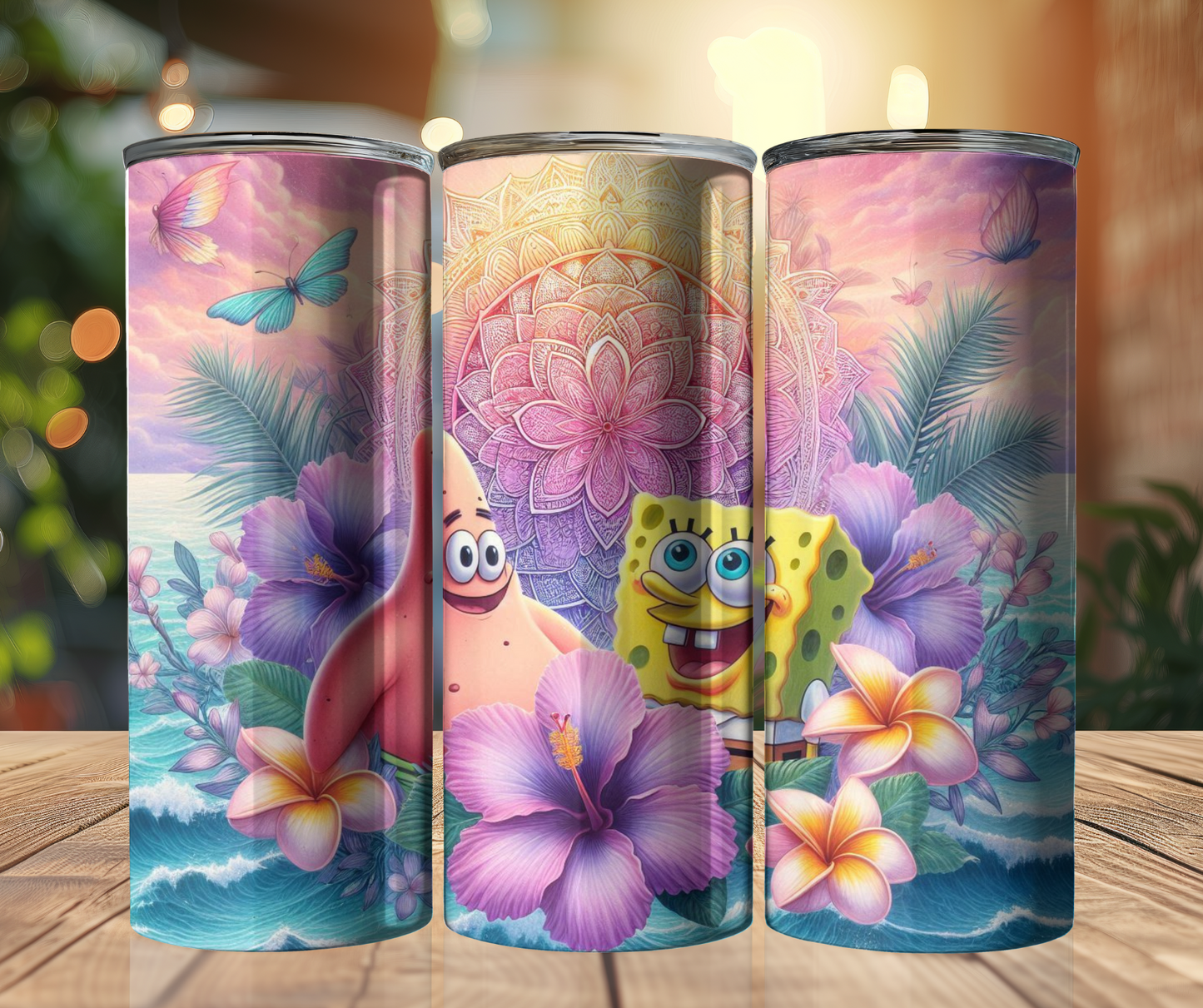 20 oz Tumbler - SpongeBob & Patrick Star