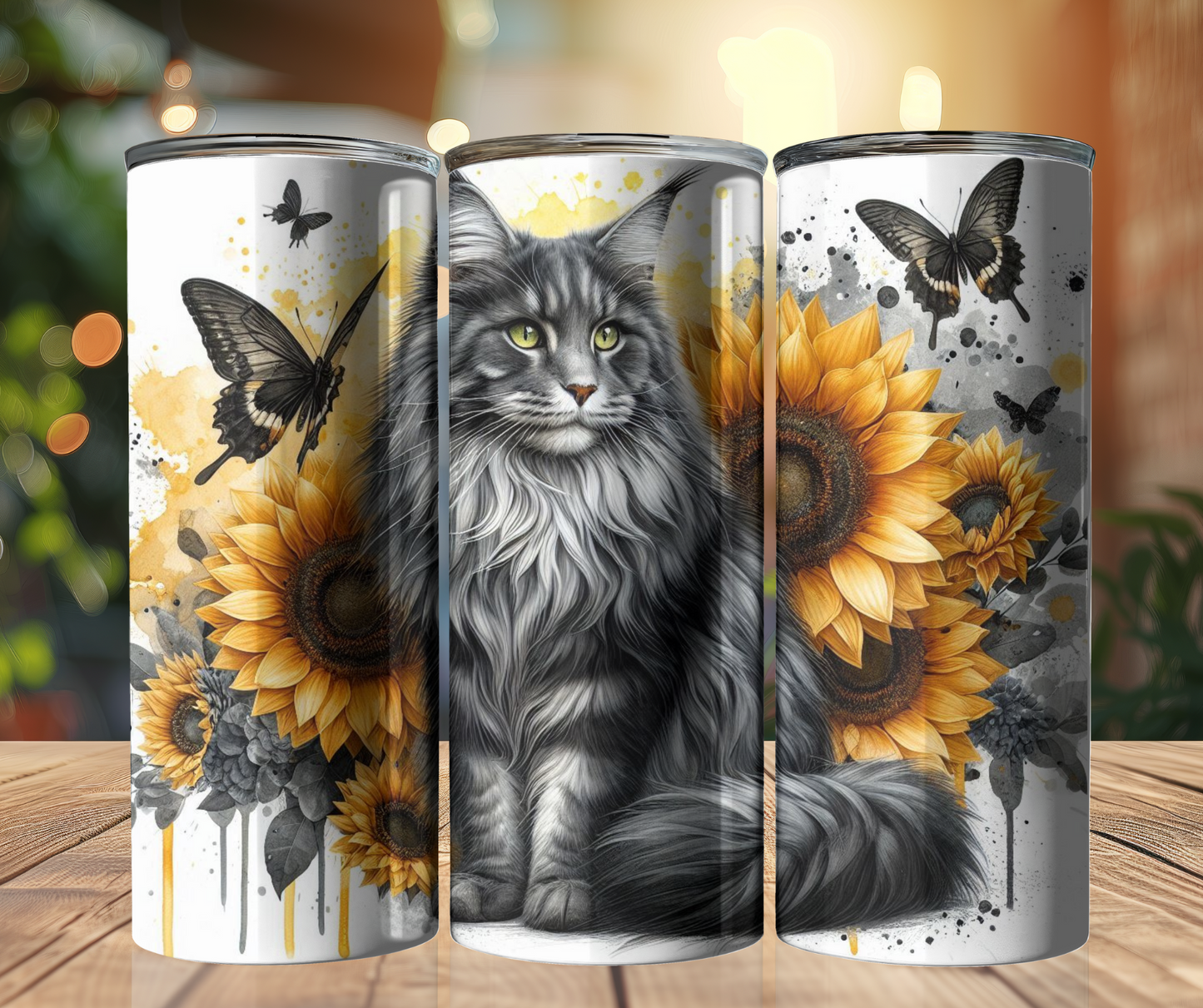 20 oz Tumbler - Lily the Cat