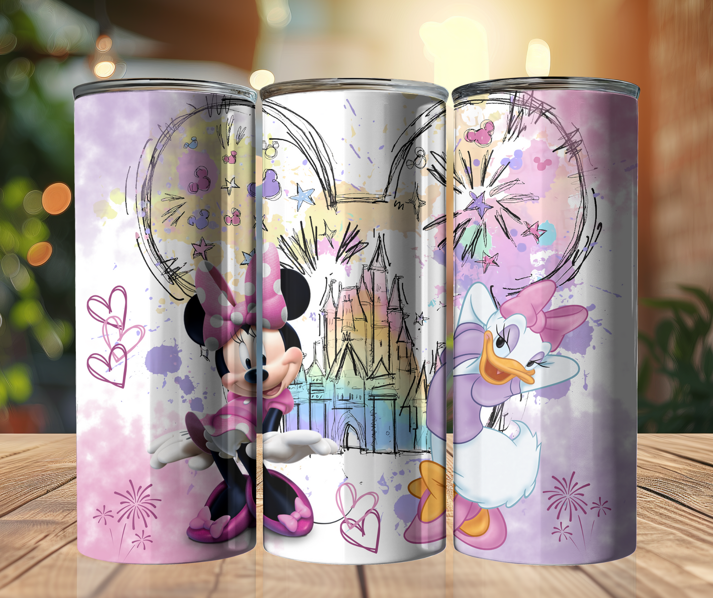 20 oz Tumbler - Minnie and Daisy