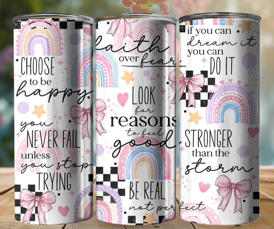 20oz Tumbler - If You Can Dream It, You Can Do It!