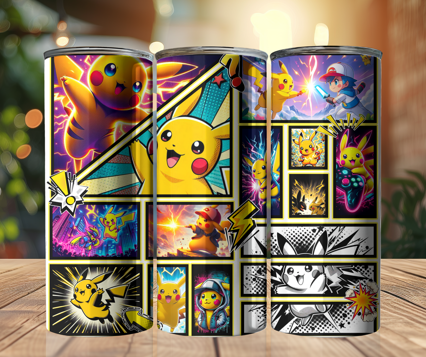 20 oz Tumbler - Pikachu