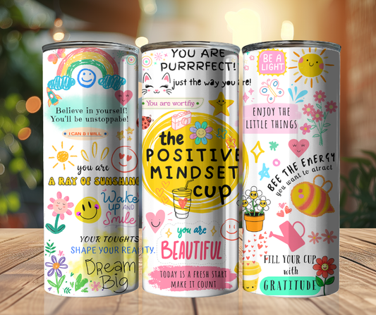 20oz Tumbler - Positive Mineset