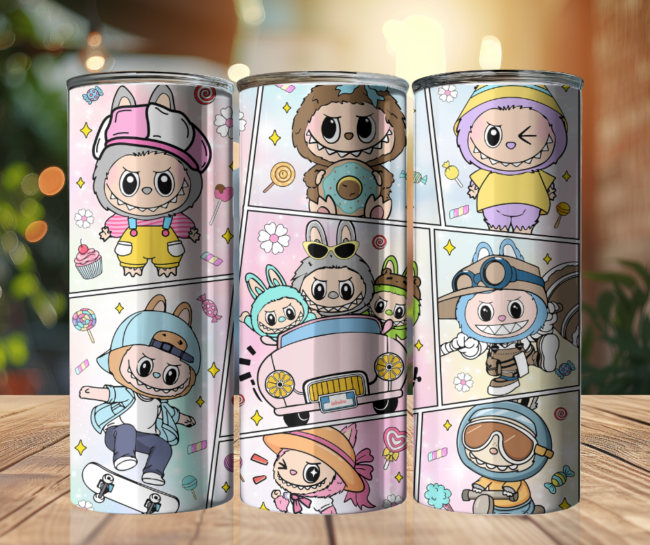 20 oz Tumbler - Labubu Sports