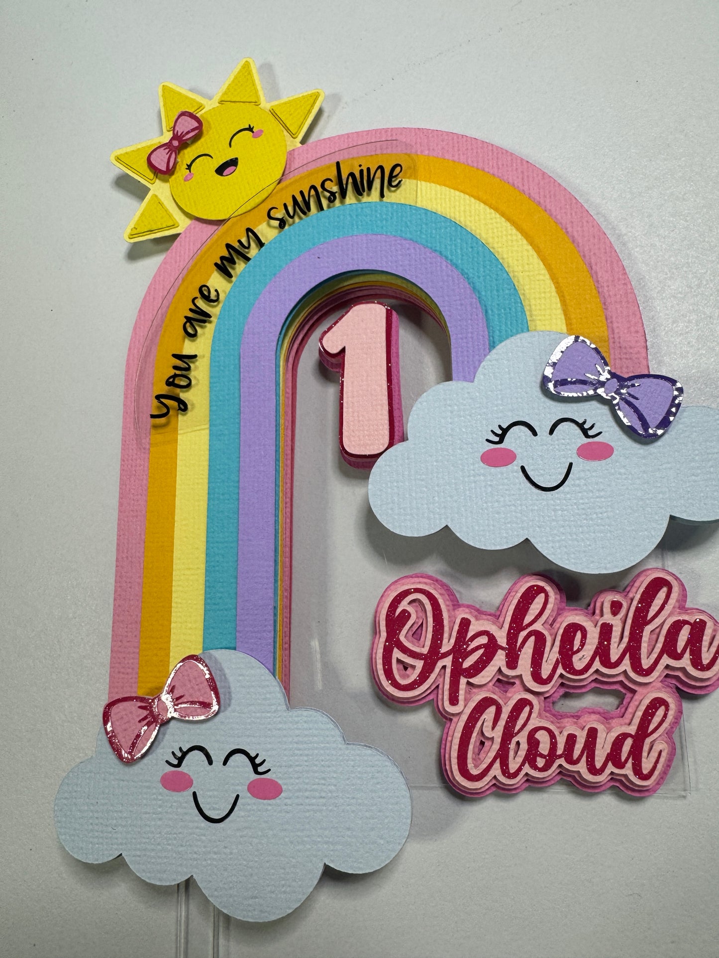 Personalised Custom Cake Topper