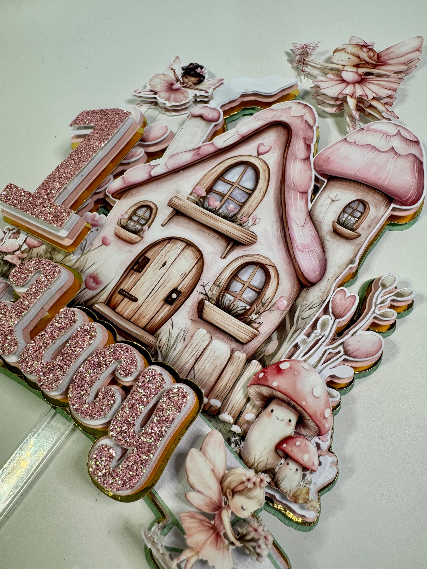 Custom Fairy Cake Topper