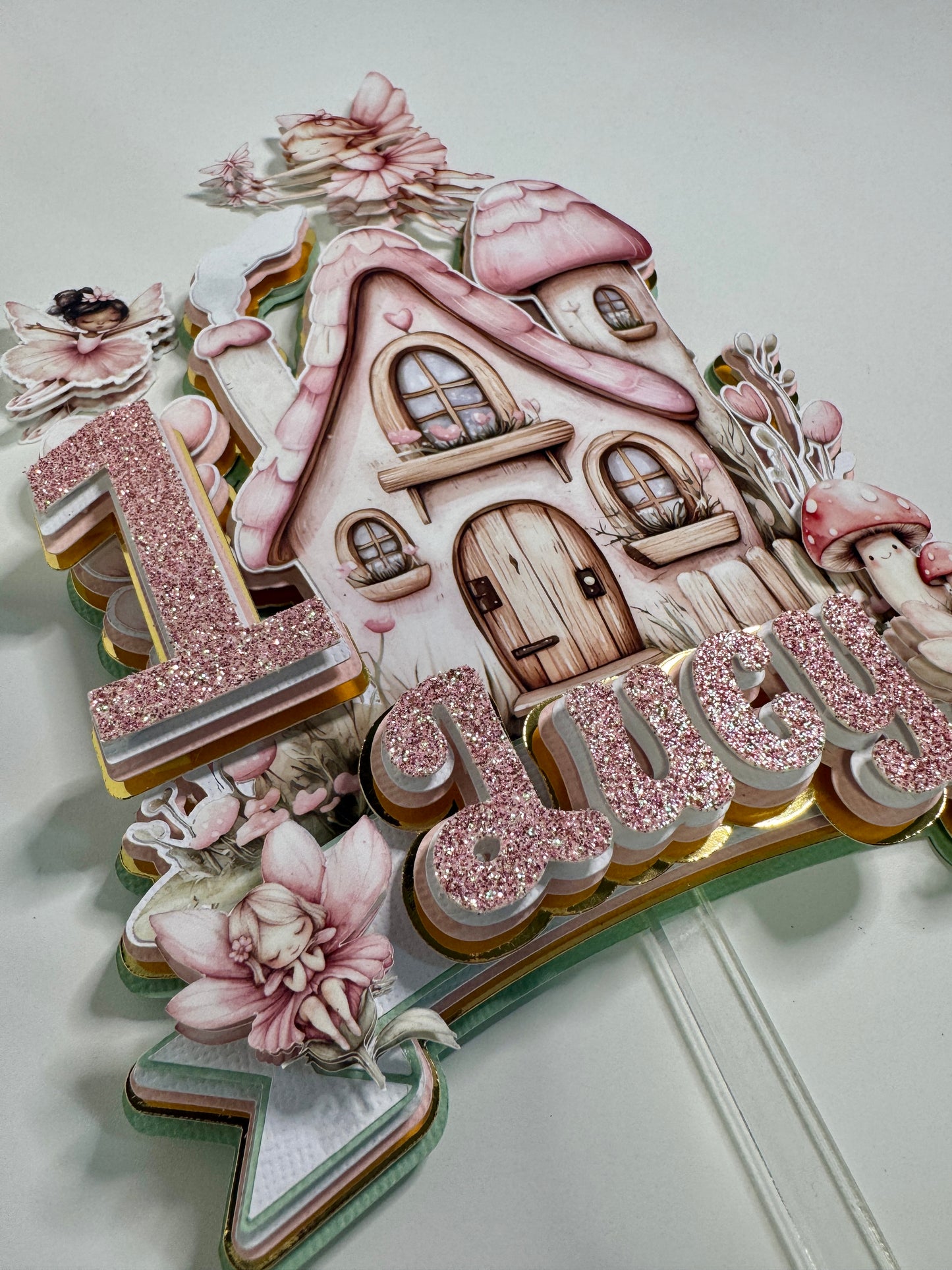 Custom Fairy Cake Topper