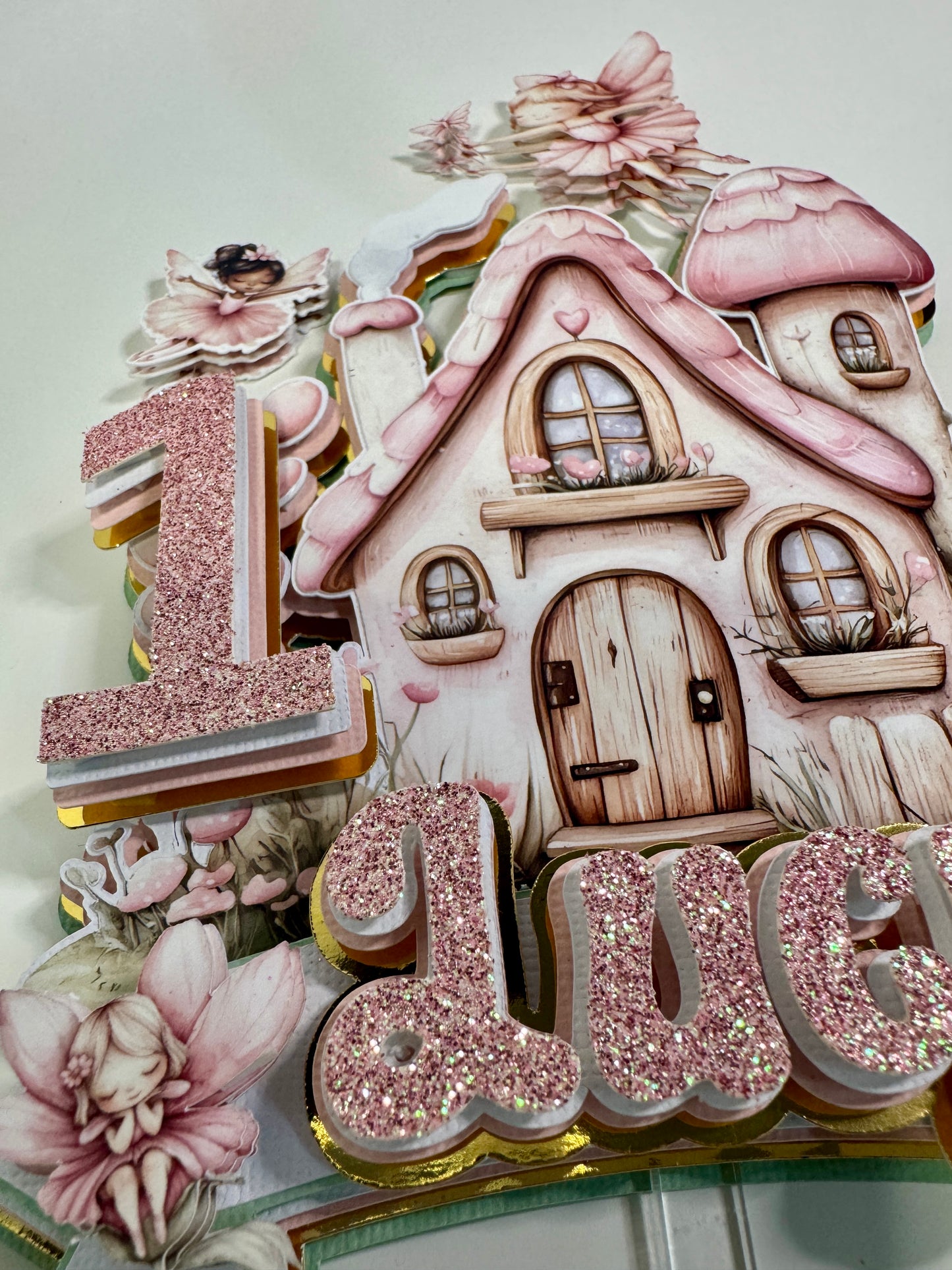 Custom Fairy Cake Topper
