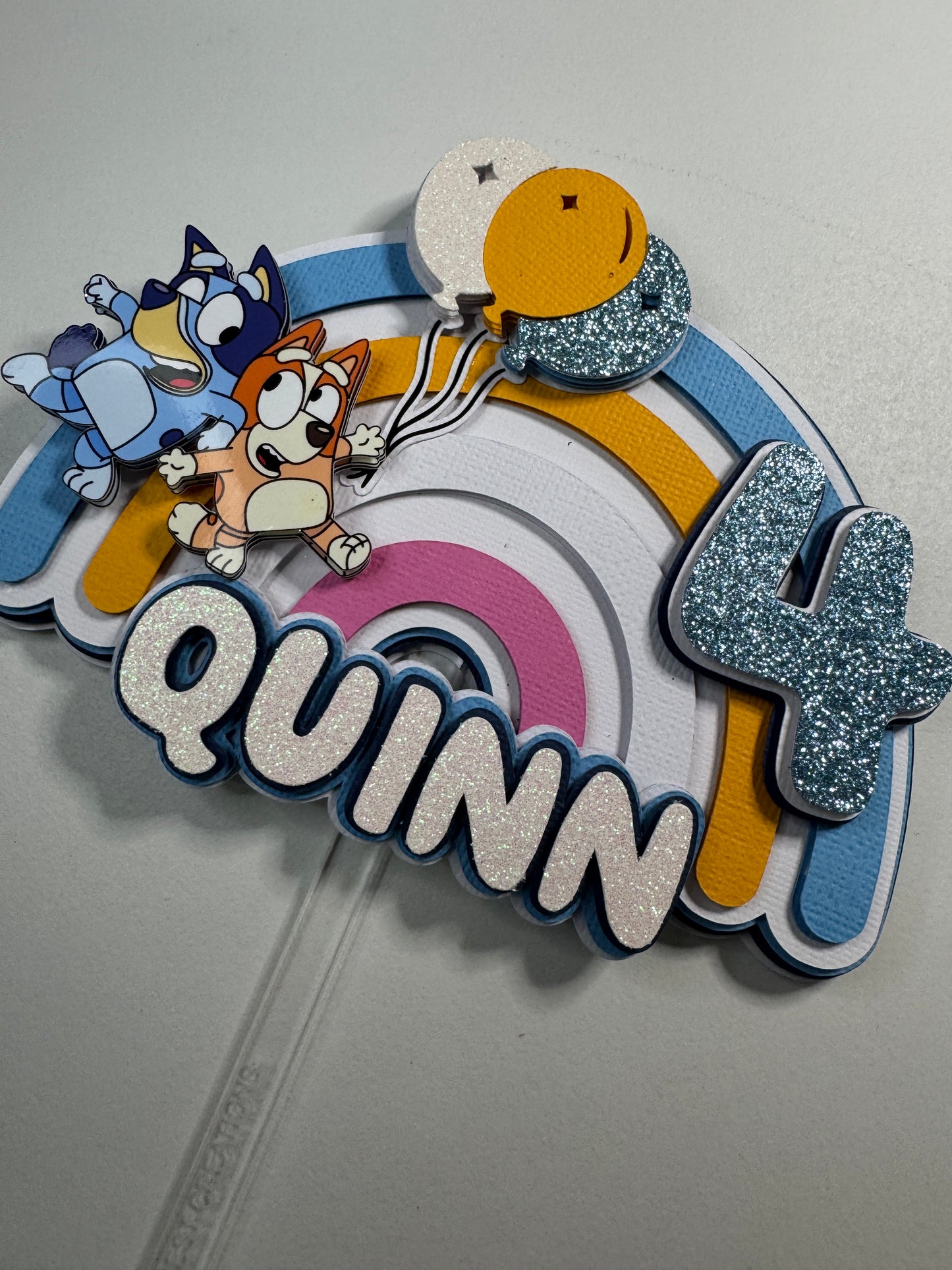 Custom Bluey & Bingo Cake Cake
