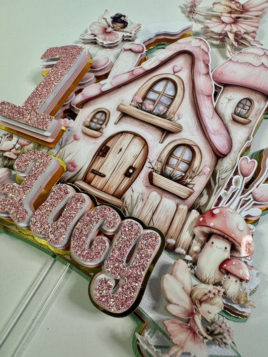 Custom Fairy Cake Topper