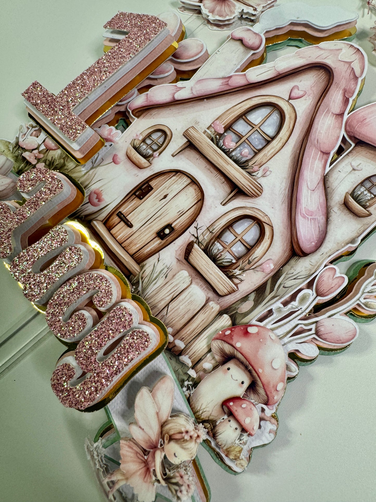 Custom Fairy Cake Topper