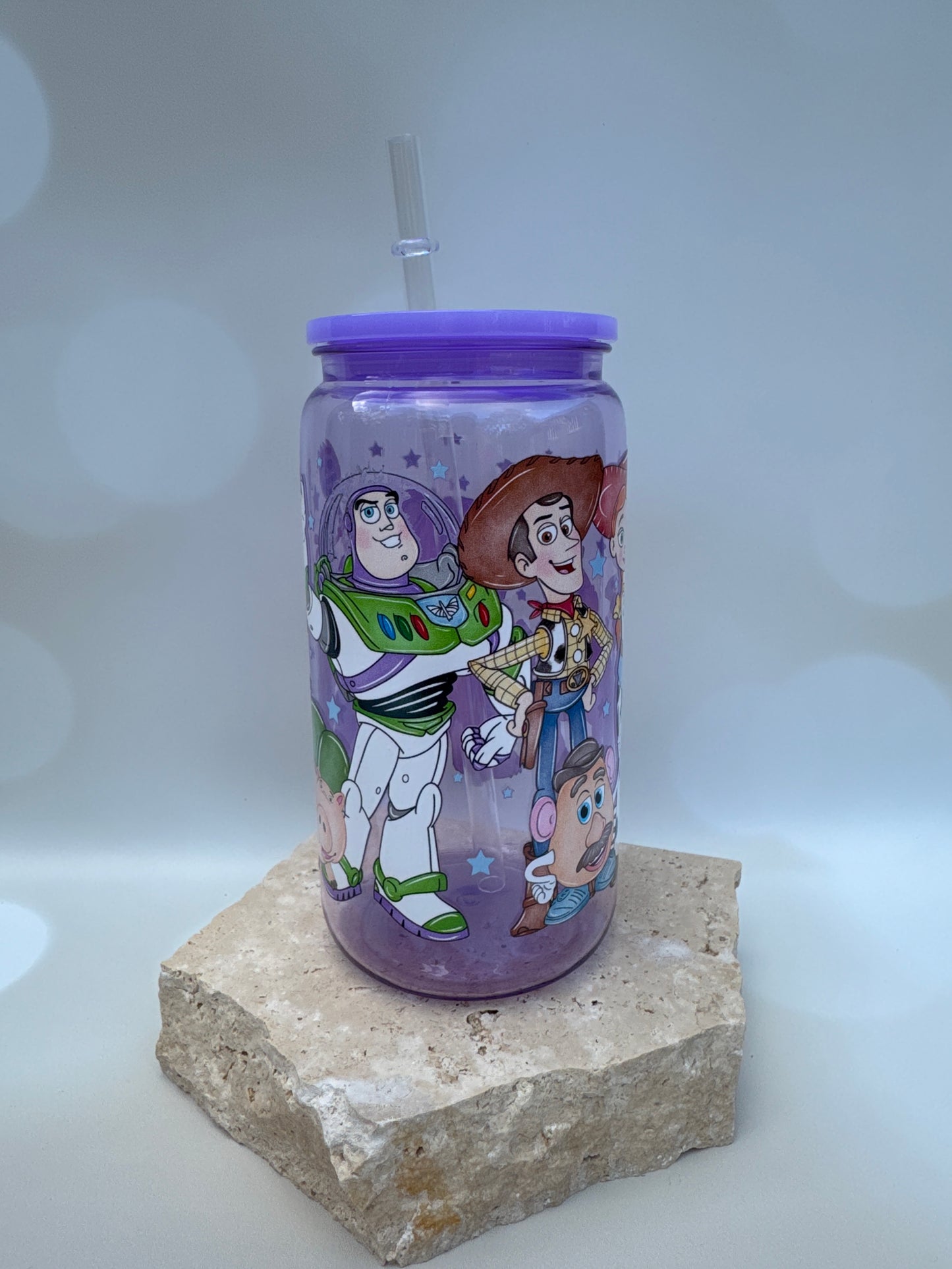 16oz Acrylic Cup - Toy Store Family