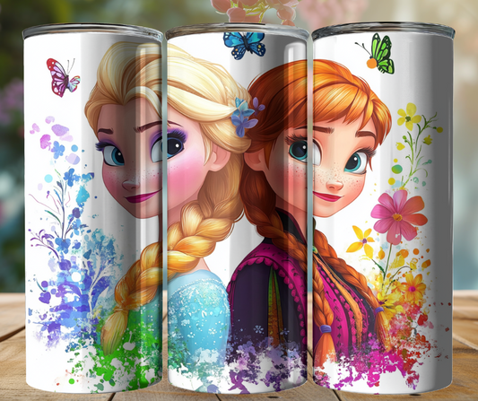 20oz Tumbler - Frozen Duo