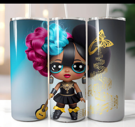 20oz Tumbler - Baby Doll Singer