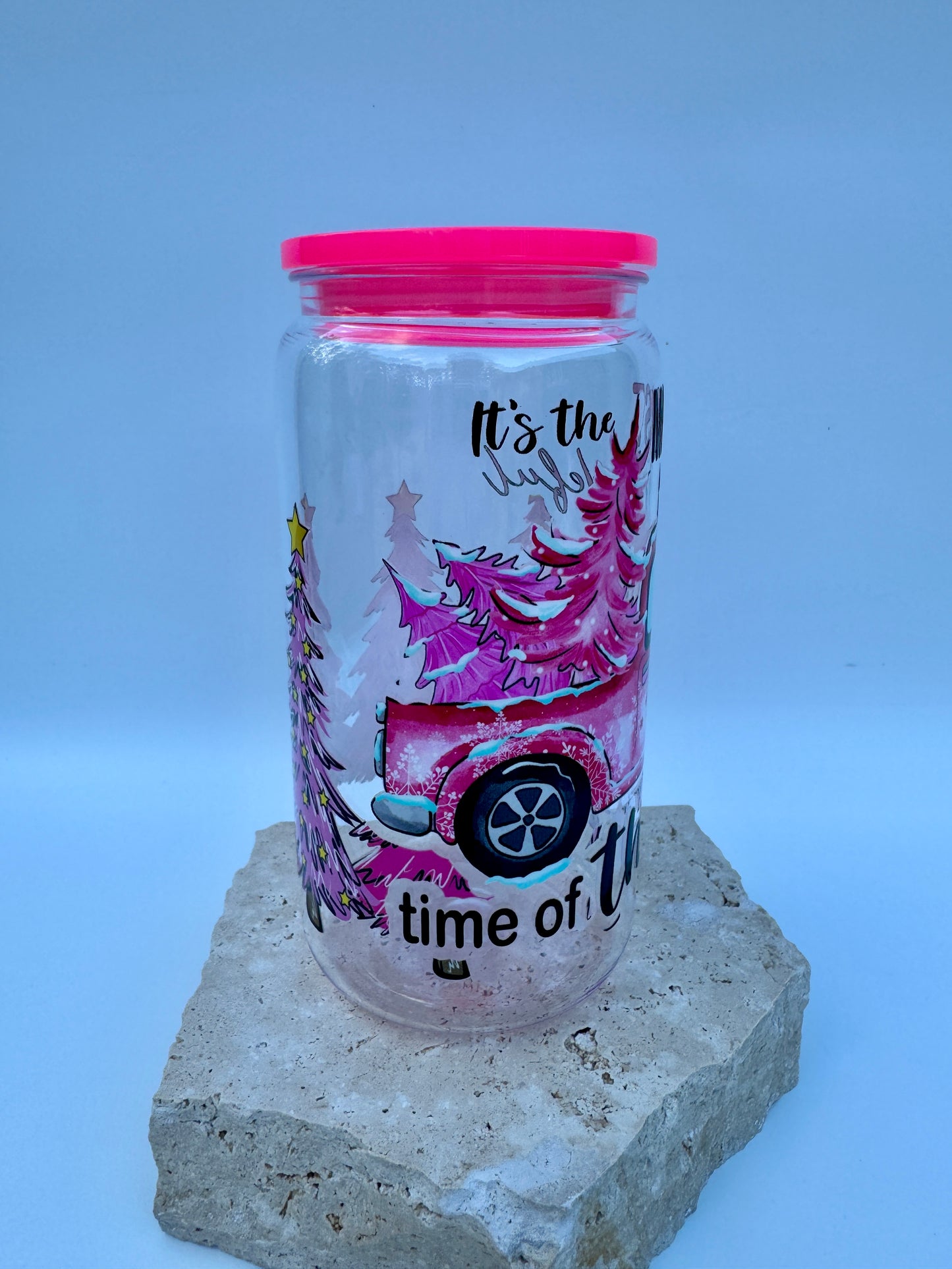 Acrylic 16oz Cup - Its Beginning to look like Christmas