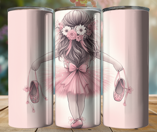 20oz Tumbler - Ballerina