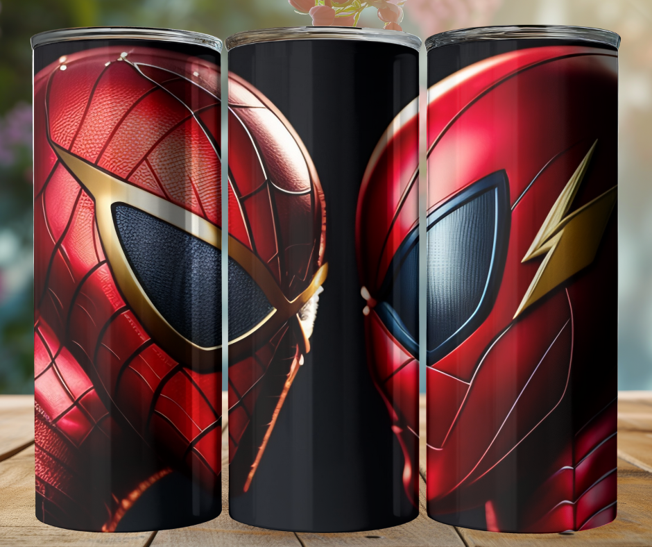 20oz Tumbler - Spider Face Off